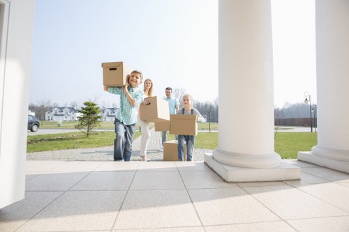 Customer booking confirmation and service details for removals