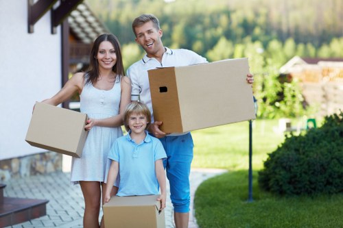 Loading furniture safely for a van move