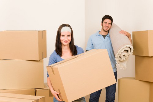 Local movers planning access for a St Giles property
