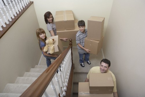 Careful handling of furniture in a St Giles property